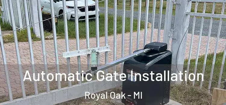  Automatic Gate Installation Royal Oak - MI