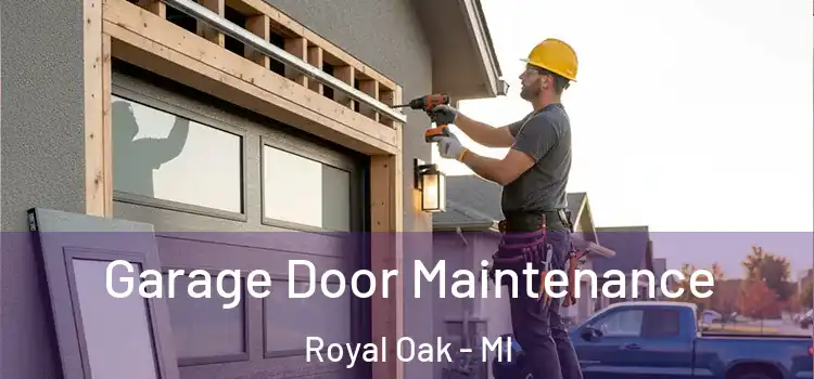 Garage Door Maintenance Royal Oak - MI