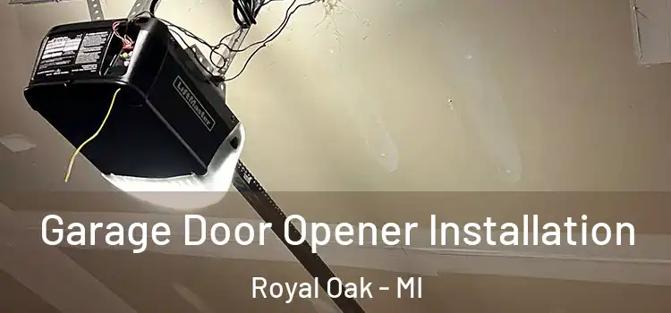  Garage Door Opener Installation Royal Oak - MI