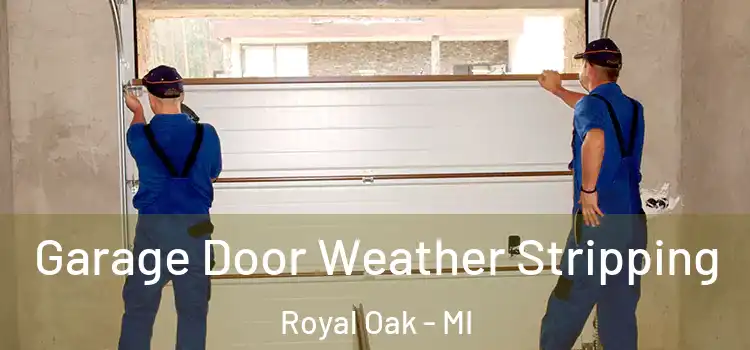  Garage Door Weather Stripping Royal Oak - MI